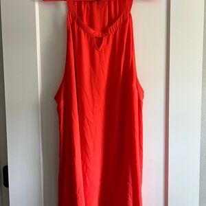 Torrid Vibrant Orange Women's Challis Top